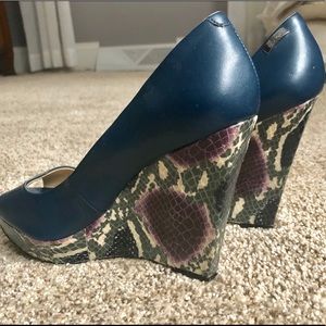 Calvin Klein Peep Toe Heels